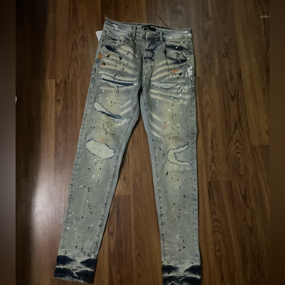 purple brand jeans size 30 dm before purchase